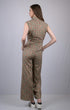 Jumpsuit with belt for Women's Greenish Multicolored Jumpsuit with Belt (OTL-JMS1004)